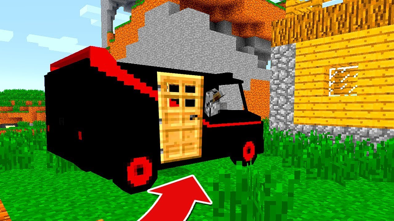 FUI LEVADA PARA UMA VAN PRETA MISTERIOSA NO MINECRAFT!