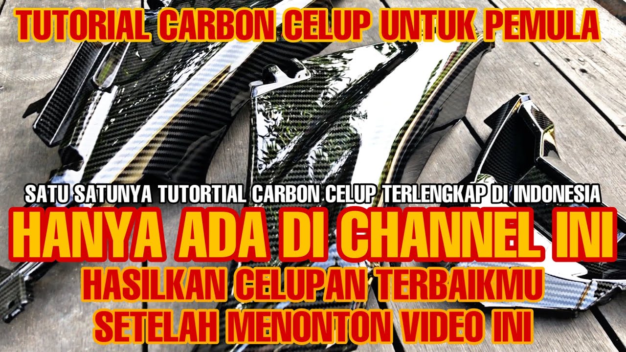 TUTORIAL CARBON CELUP UNTUK PEMULA || DI JAMIN PEMULA PASTI LANGSUNG BISA PAHAM
