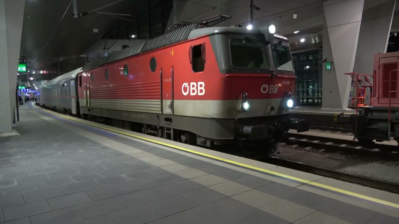 Bahnverkehr in Wien Hauptbahnhof Teil 1 |ÖBB 1116 |ÖBB 5047 |ÖBB 2070 |ÖBB 2016 |MAV 470 |MAV 480