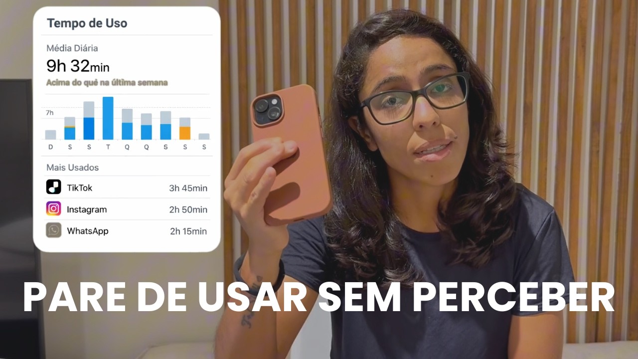 Como parar de usar o celular sem precisar de força de vontade.