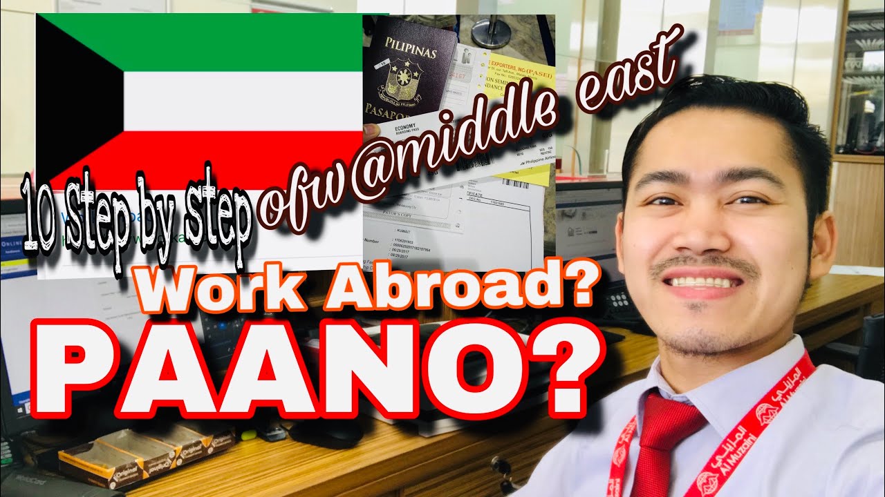HOW TO APPLY AND WORK ABROAD | 10 STEP BY STEP AND PROCEDURES