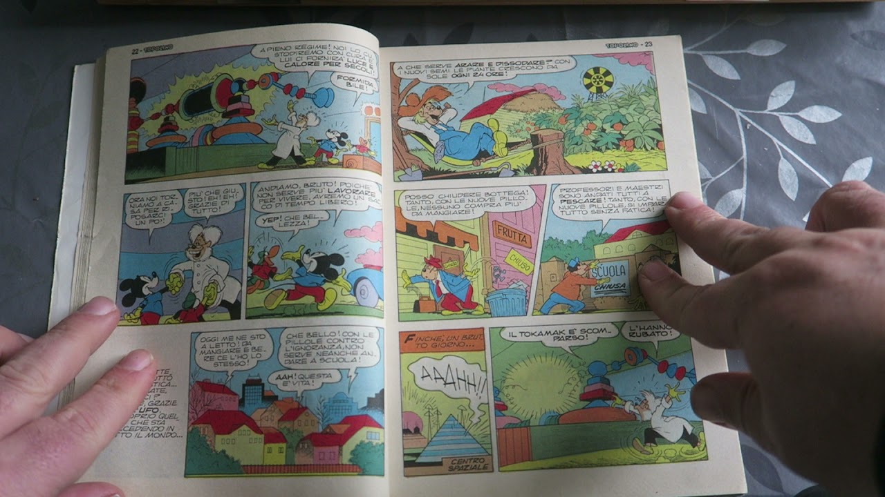 Dimensione delta, le più belle storie di Topolino 04: Topolino e il fantastico tokamak