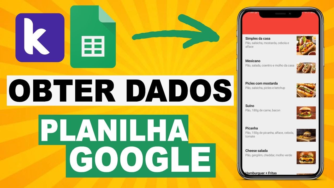 Como Obter Dados da Planilha do Google SEM EXTENSÃO no Kodular App Inventor Thunkable