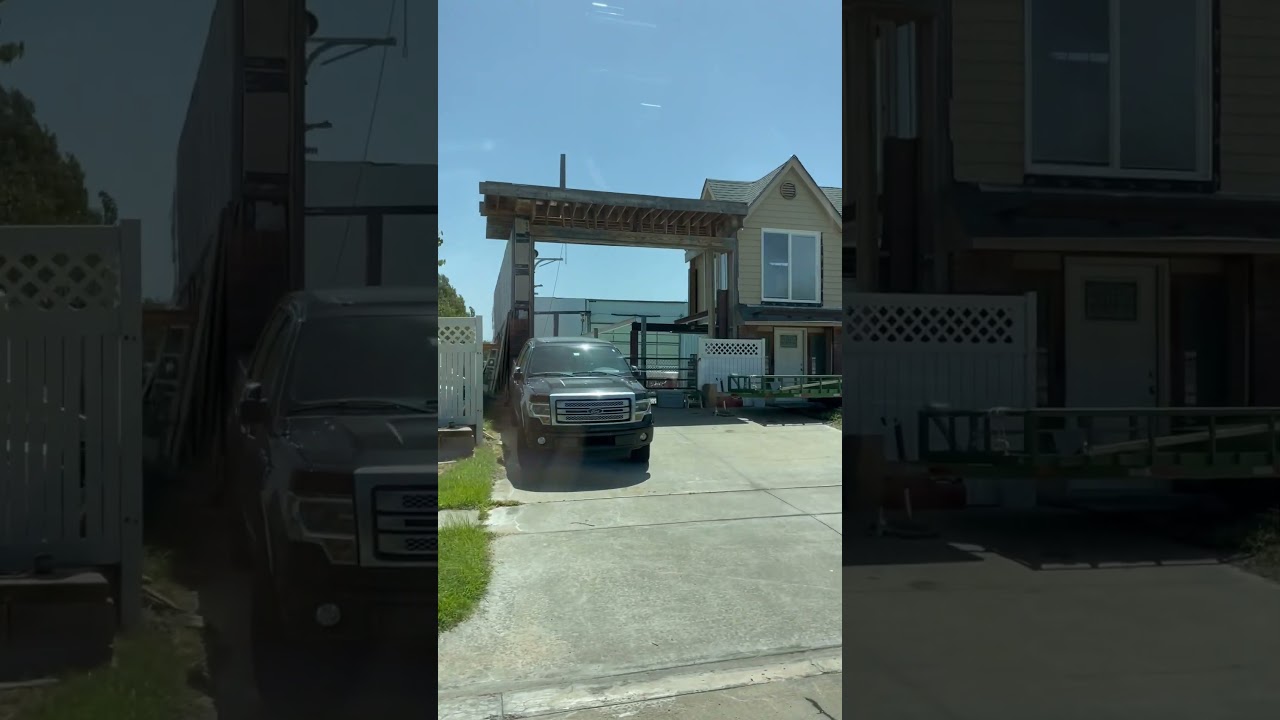 Found the HOA President&rsquo;s home. #greasemonkeytv #automobile #mechanic #HOA #construction #garage ge