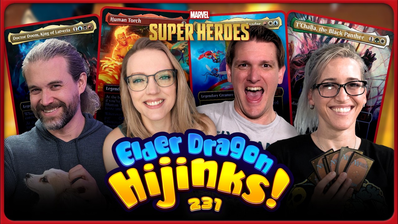 Brian Kibler Plays Marvel Super Heroes Commander Precons With Us & CovertGoBlue | EDHijinks Ep 231