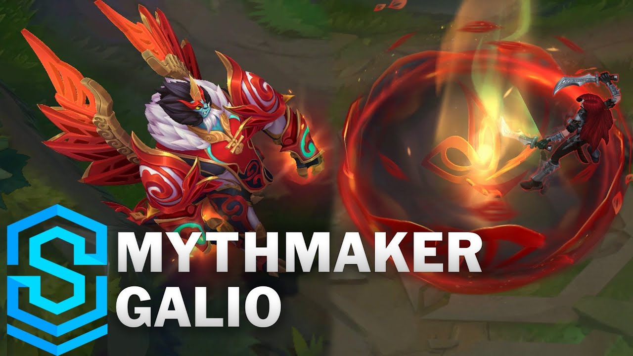 Mythmaker Galio Skin Spotlight - Pre-Release - PBE Preview - League of Legends