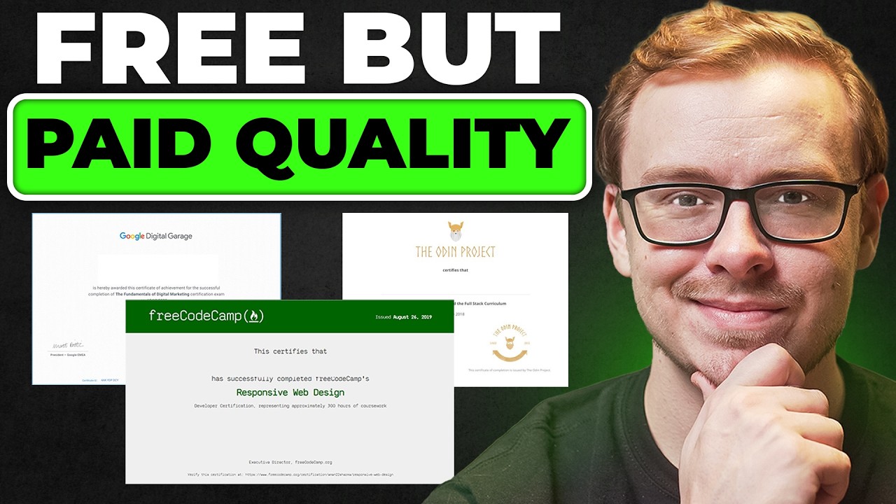 7 Free Online Courses BUT They're as Good as Paid Ones