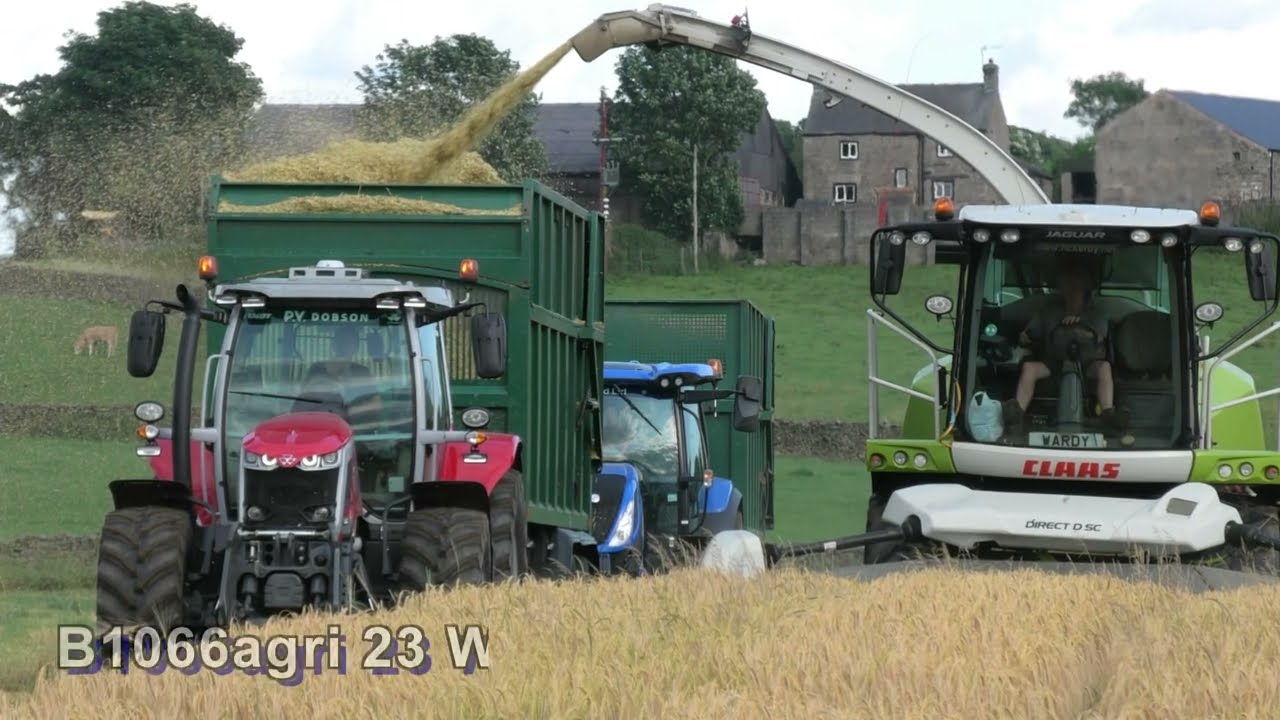 Wholecrop Barley 23 Class 850, MF 7S180, NHT6, TM150  29/06/23