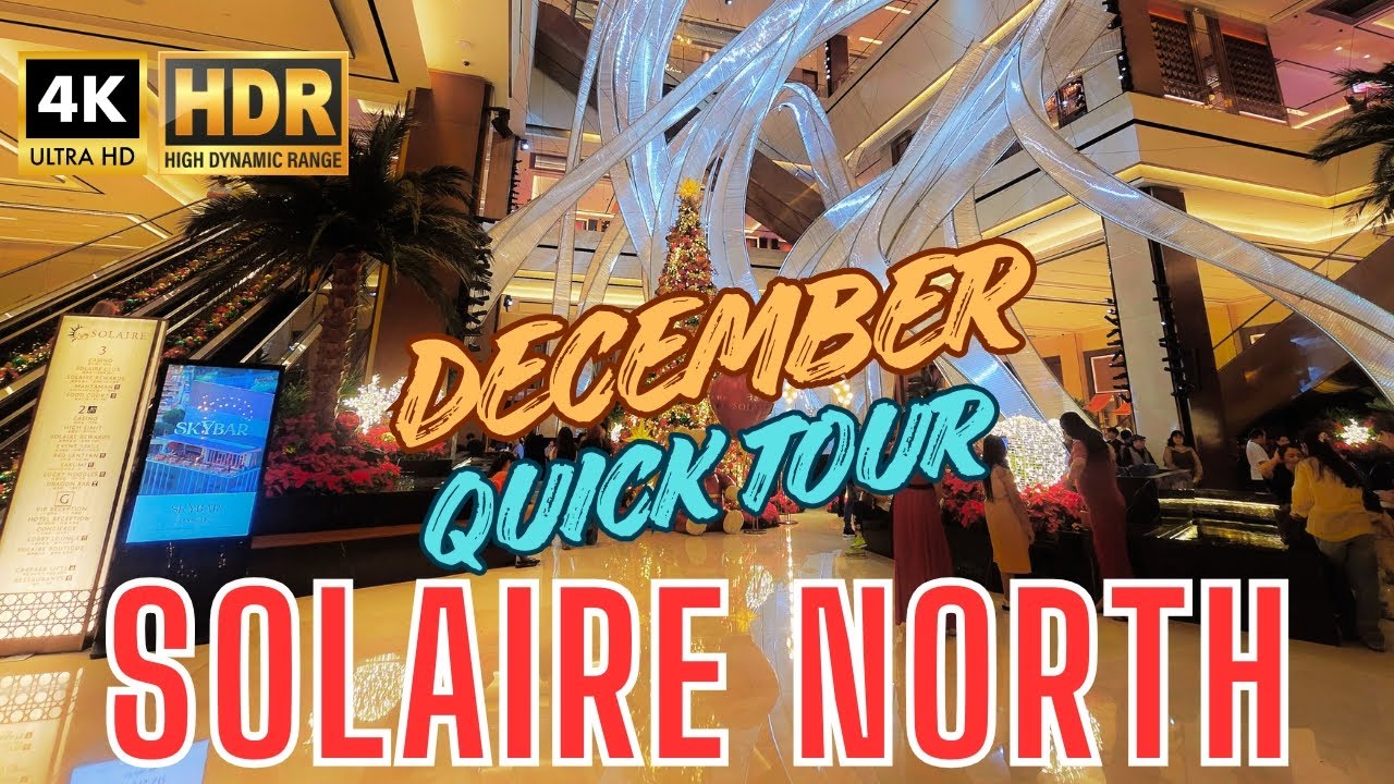 Quick GRAND Luxury Holiday Tour 👑 SOLAIRE NORTH December 2025!