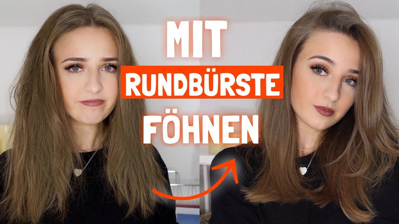 HAARE MIT RUNDBÜRSTE FÖHNEN / FÜR ANFÄNGER von einem Friseur / Sabrina Schuster