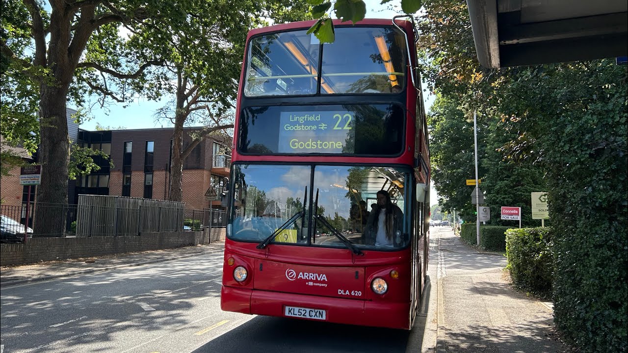 Screaming DB250 Thrash | Arriva London DLA620 | KL52 CXN 