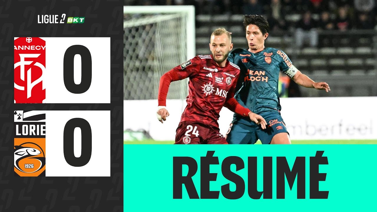 FC ANNECY - FC LORIENT (0-0) - 31&egrave;me journ&eacute;e - Ligue 2 BKT 24/25
