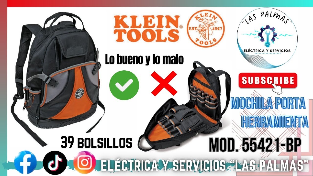 MOCHILA PORTA HERRAMIENTA KLEIN TOOLS mod. 55421-BP.