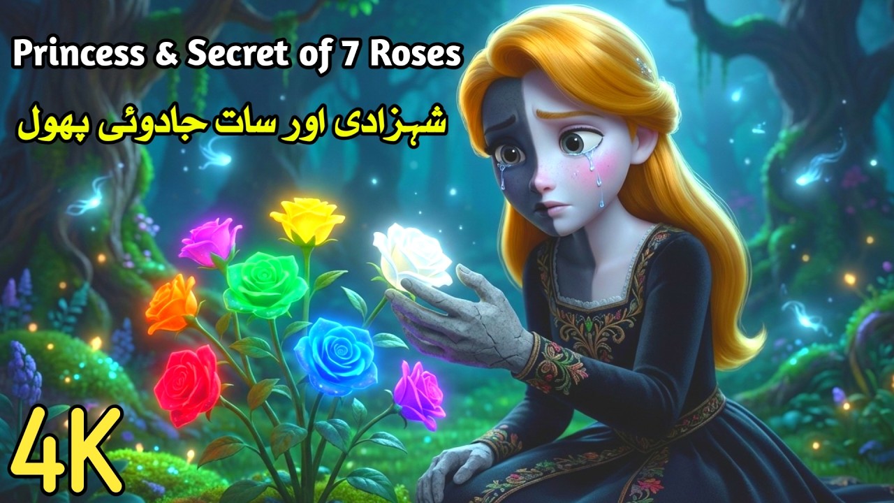 Princess and Secret of Seven Magical Flowers🌙💔 | Urdu Story | Urdu Fairy Tales
