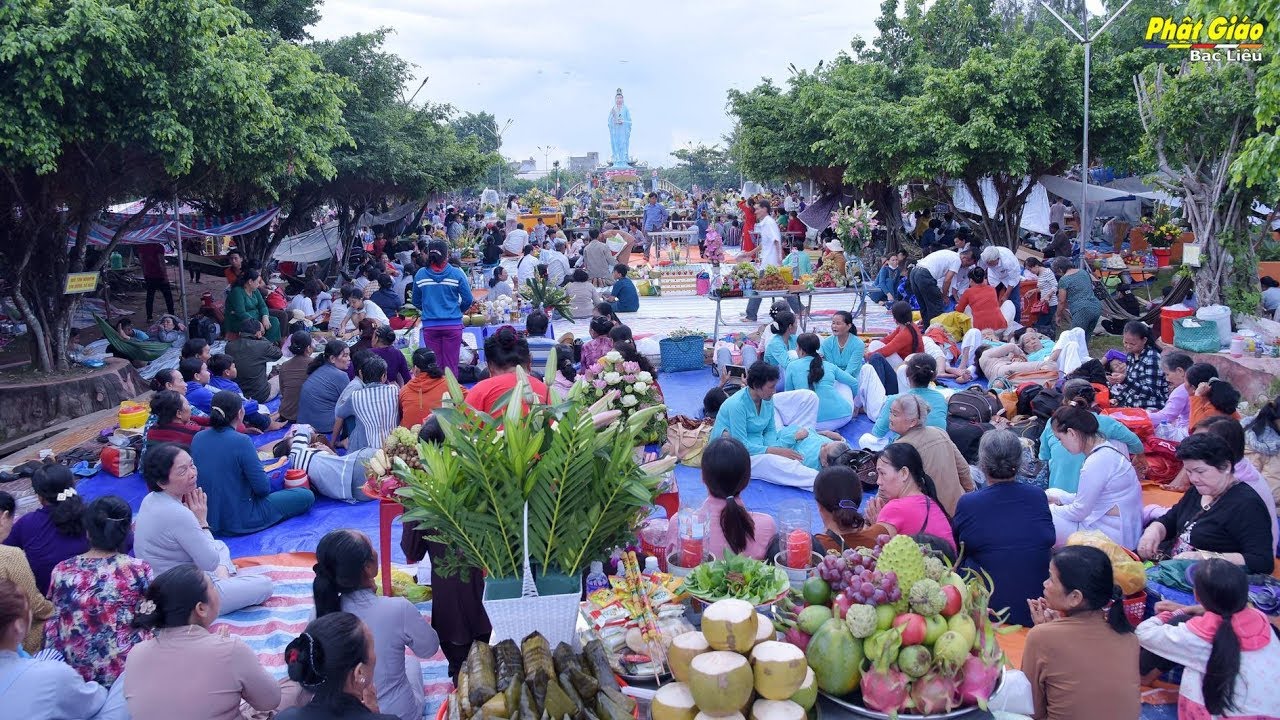 BẠC LIÊU: LỄ VÍA QUÁN THẾ ÂM THÀNH ĐẠO TẠI KHU QUÁN ÂM PHẬT ĐÀI