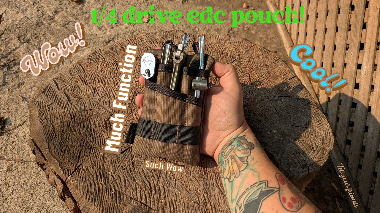 EDC 1/4 ratchet kit. Should you make one for your EDC?