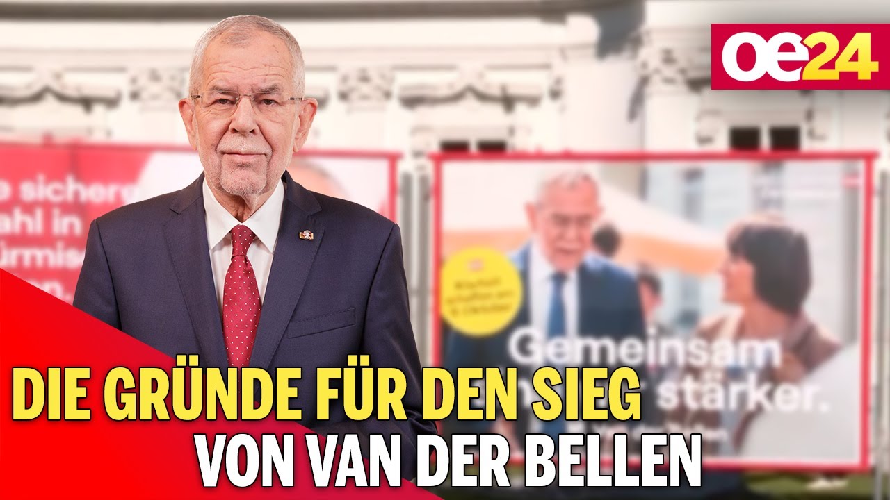 Die Gründe für den Sieg von Van der Bellen