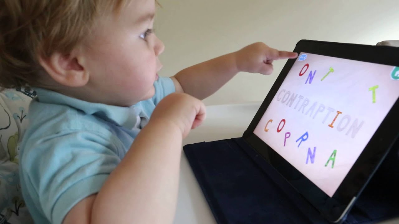 Conor has mastered Endless Alphabet at 17 months old!