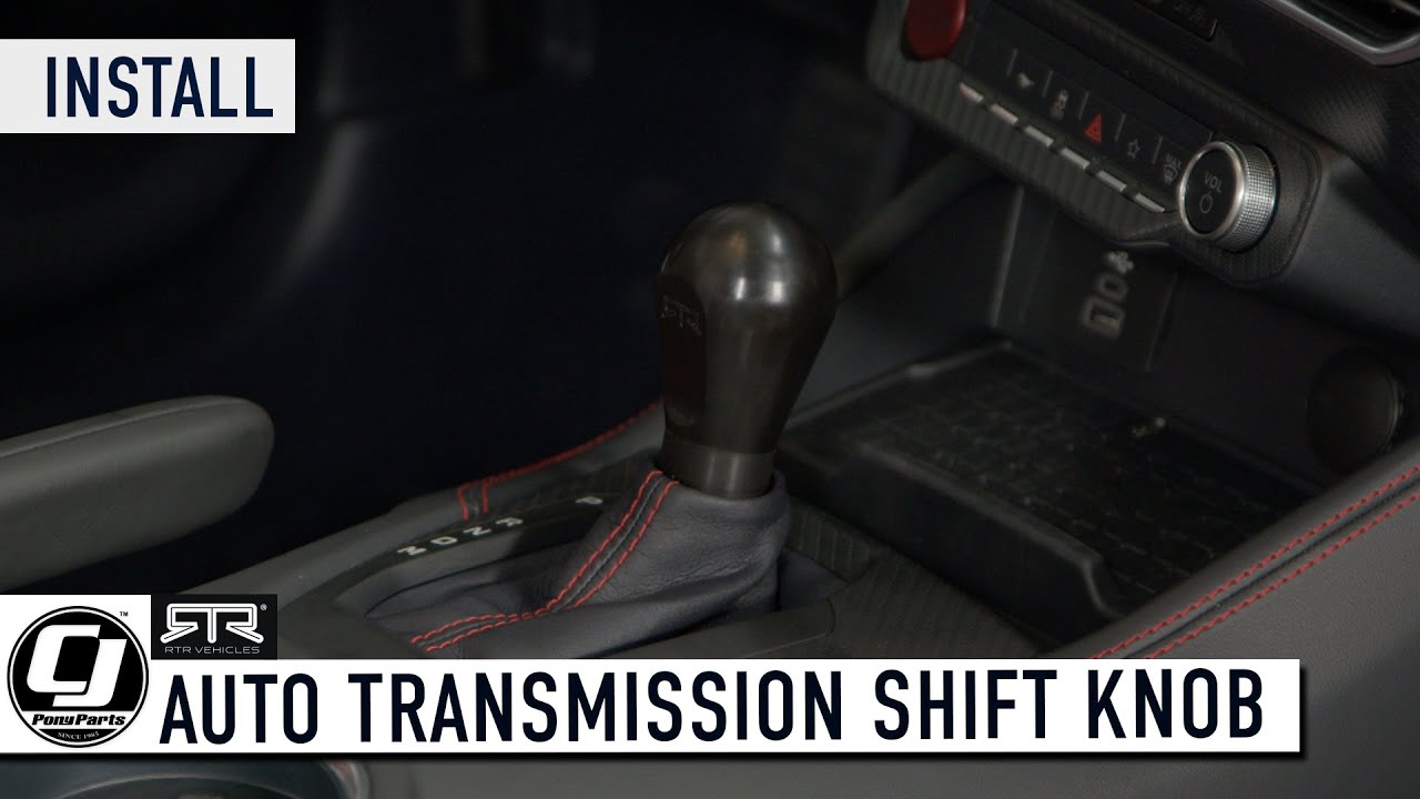 2024 Mustang RTR Convertible Build | RTR Shift Knob