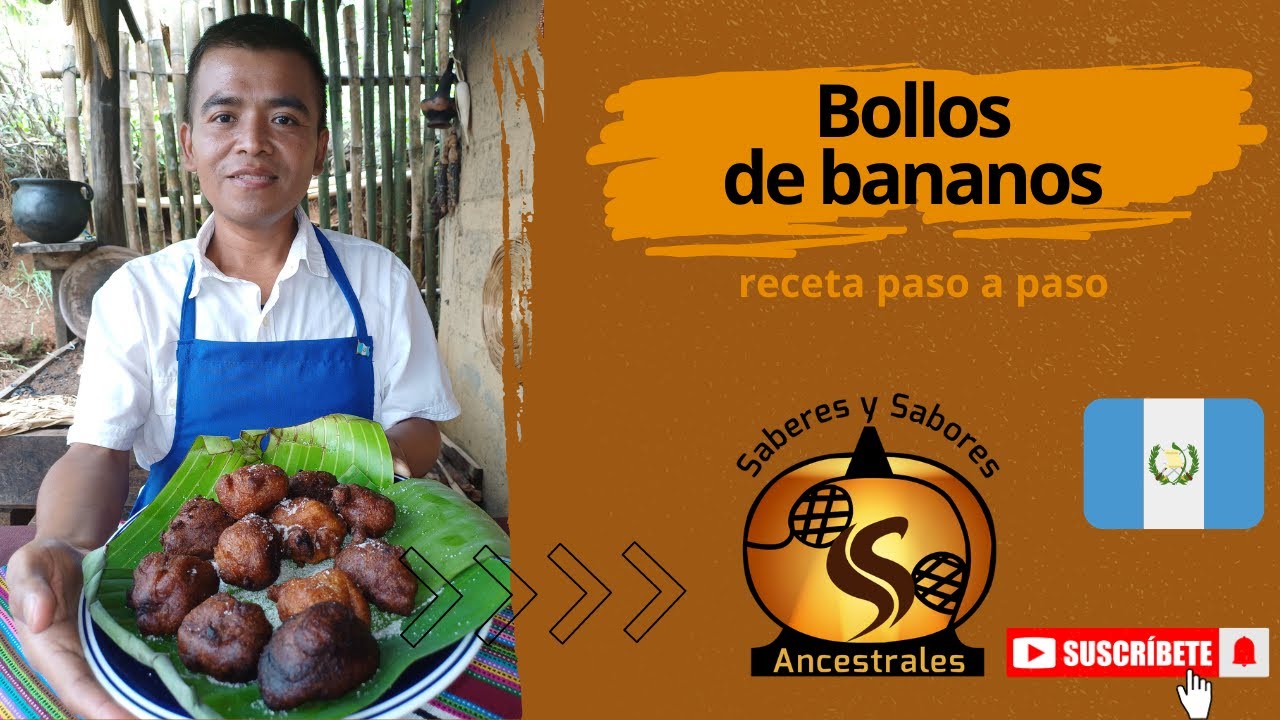 Bollos de bananos 🇬🇹 (receta fácil)
