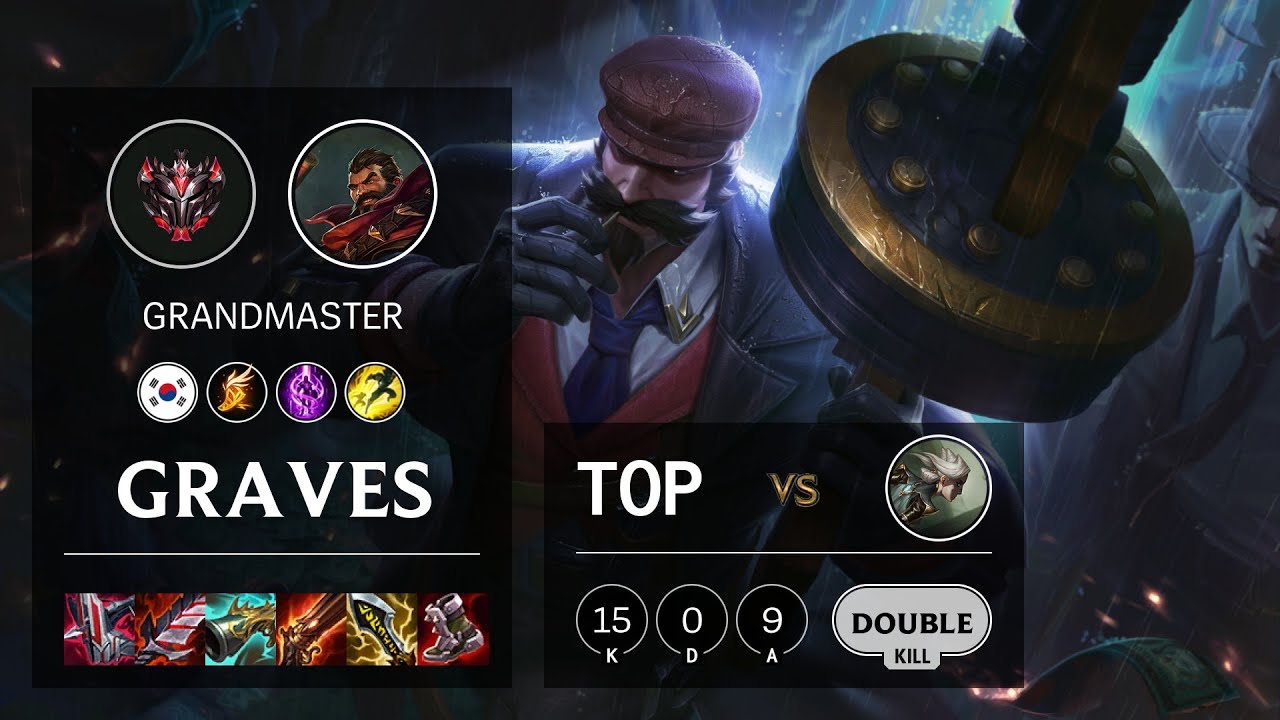 Graves Top vs Camille - KR Grandmaster Patch 11.22