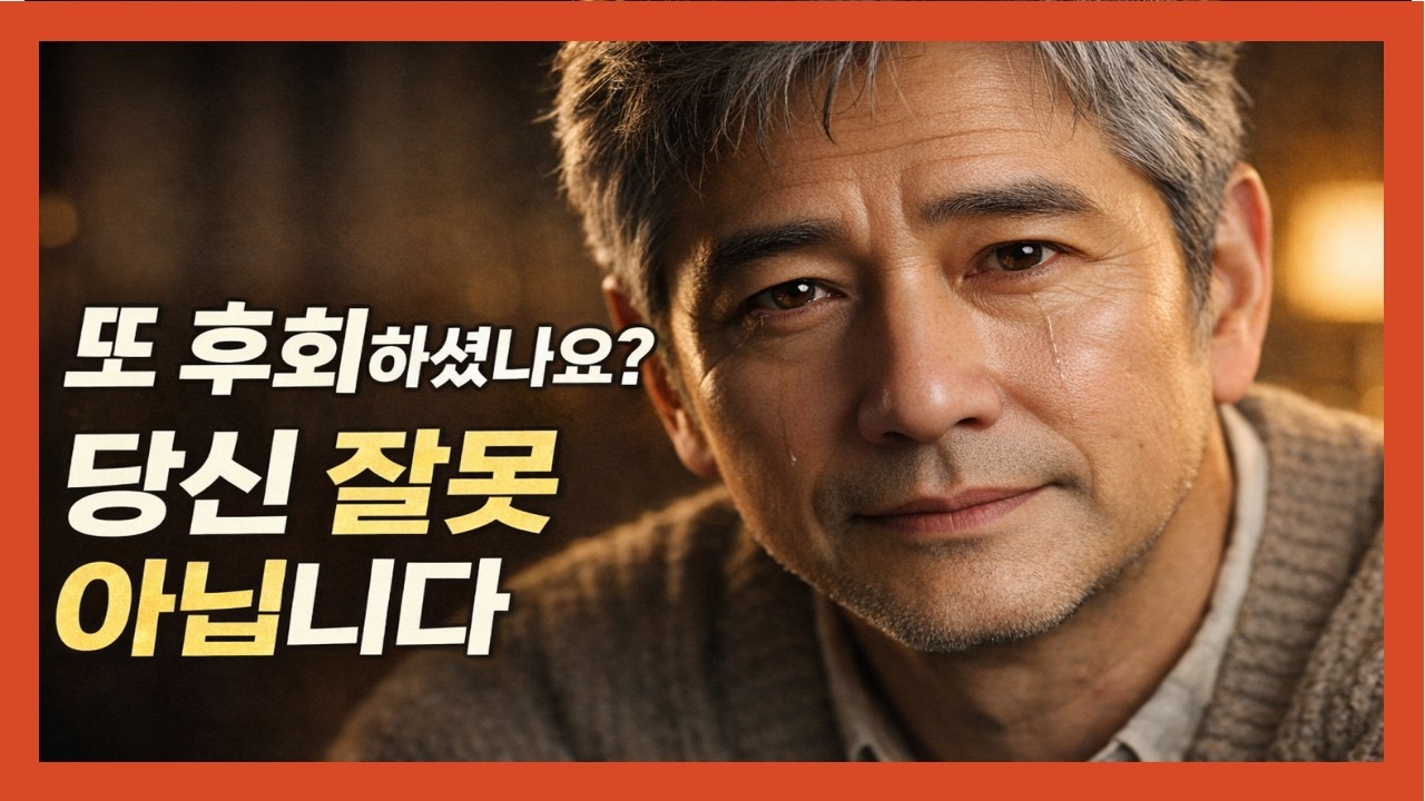 노후심리학 ㅣ후회로 잠 못 이루는 당신에게, 뇌과학이 건네는 따뜻한 위로 ㅣ#뇌과학,#후회,#도파민,#심리학