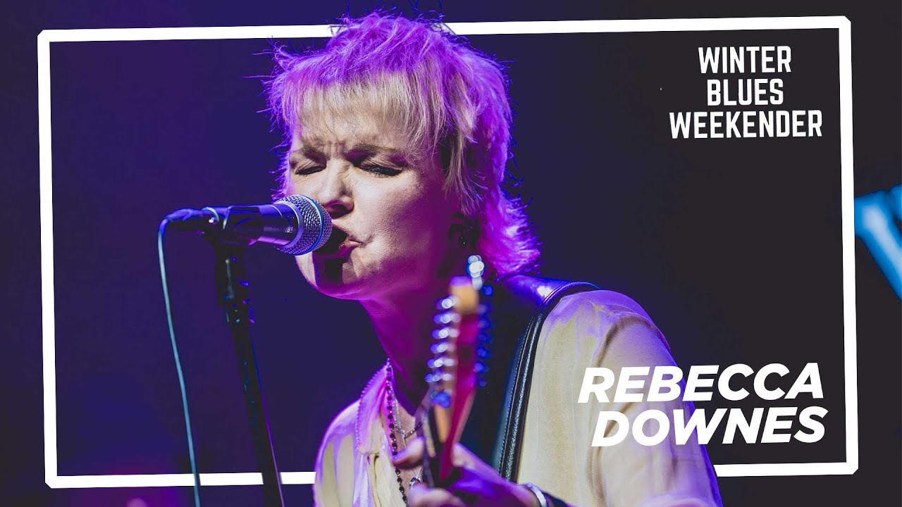 Rebecca Downes live at Winter Blues Weekender, new songs and life on stage