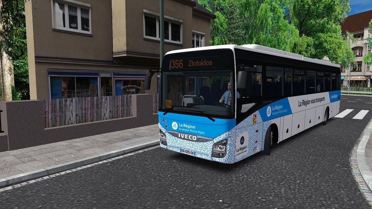 [OMSI 2] #105 | Ligne 356 |  Iveco Crossway Line NP