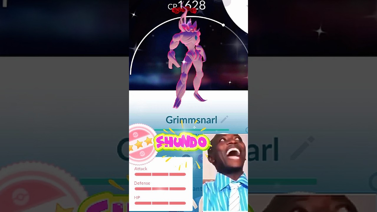 Omg!🎉World First Ever✨💯Shundo GMax Grimmsnarl  in #pokemongo #PokemonGOWildArea  #nagasaki