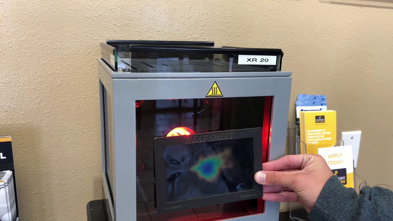 Xpel XR+ vs SunTek CIR Automotive Window Tint - Heat Sheet Comparison