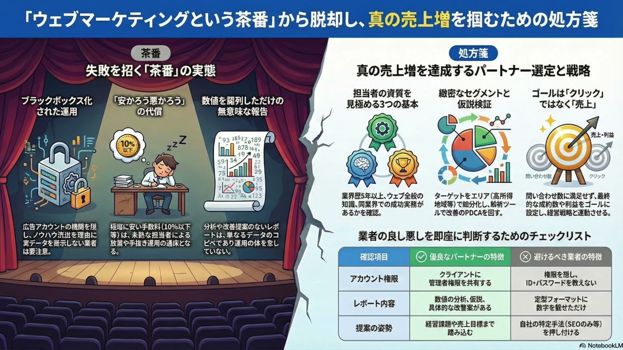 【書籍要約ポッドキャスト】ウェブマーケティングという茶番