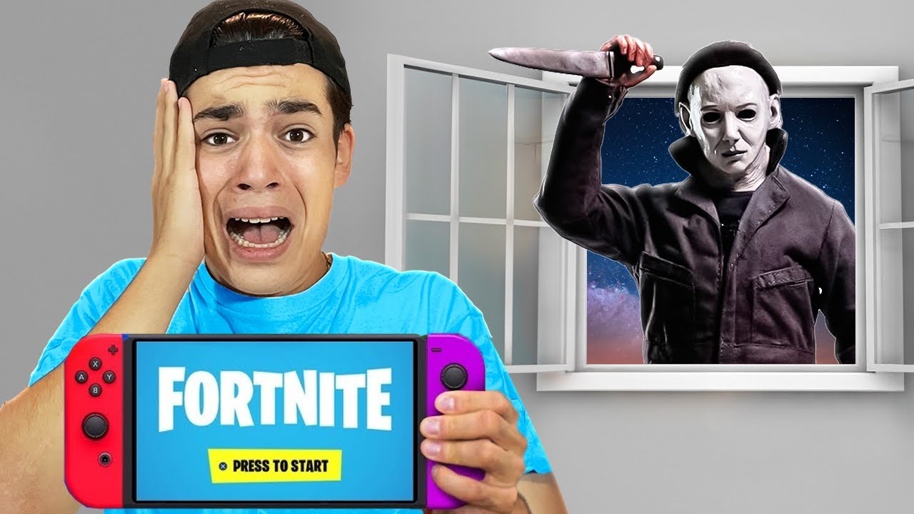 KILLER ENTRA in CASA mentre Registro alle 3:00 di NOTTE e...😨(PERICOLOSO) Fortnite!