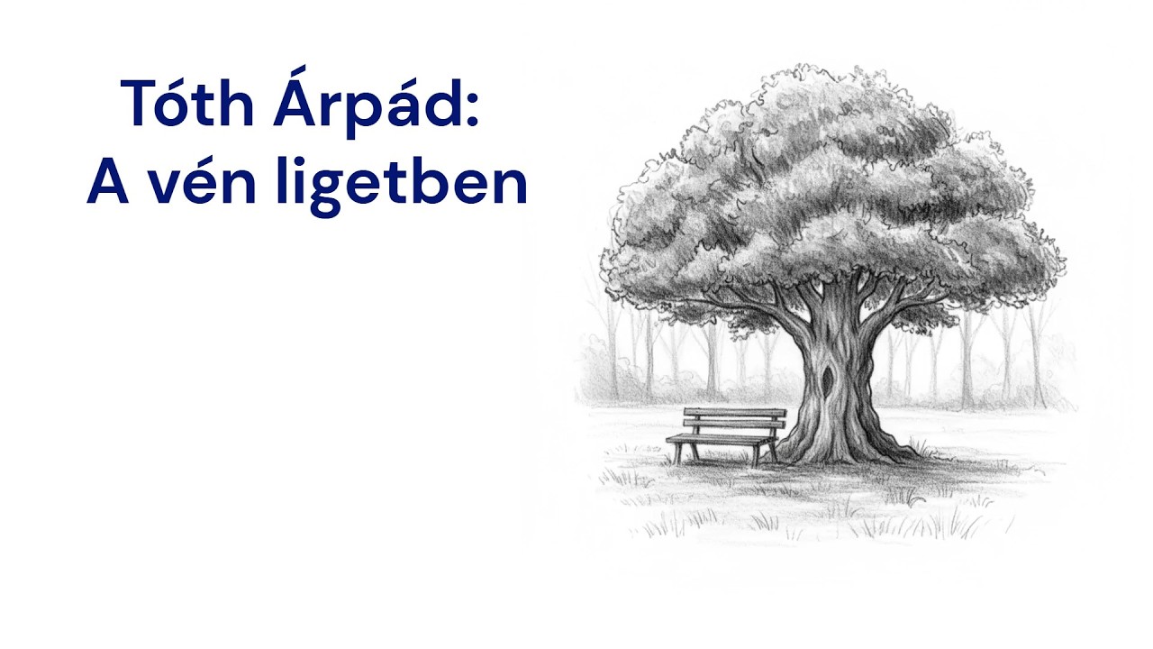 Tóth Árpád A vén ligetben
