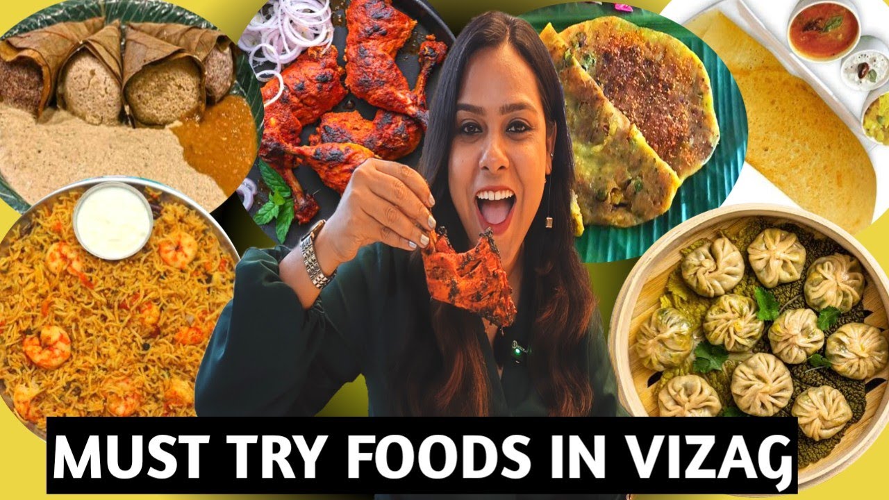 Famous Foods You Shouldn't Miss In Vizag| Vasena Poli| Alpha Biryani #food #vizag