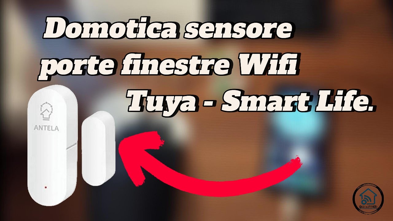 Domotiko  - Sensore porte finestre Tuya Smart Life - istruzioni abbinamento