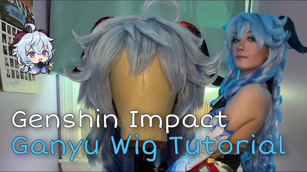 Ganyu Wig Tutorial | Genshin Impact