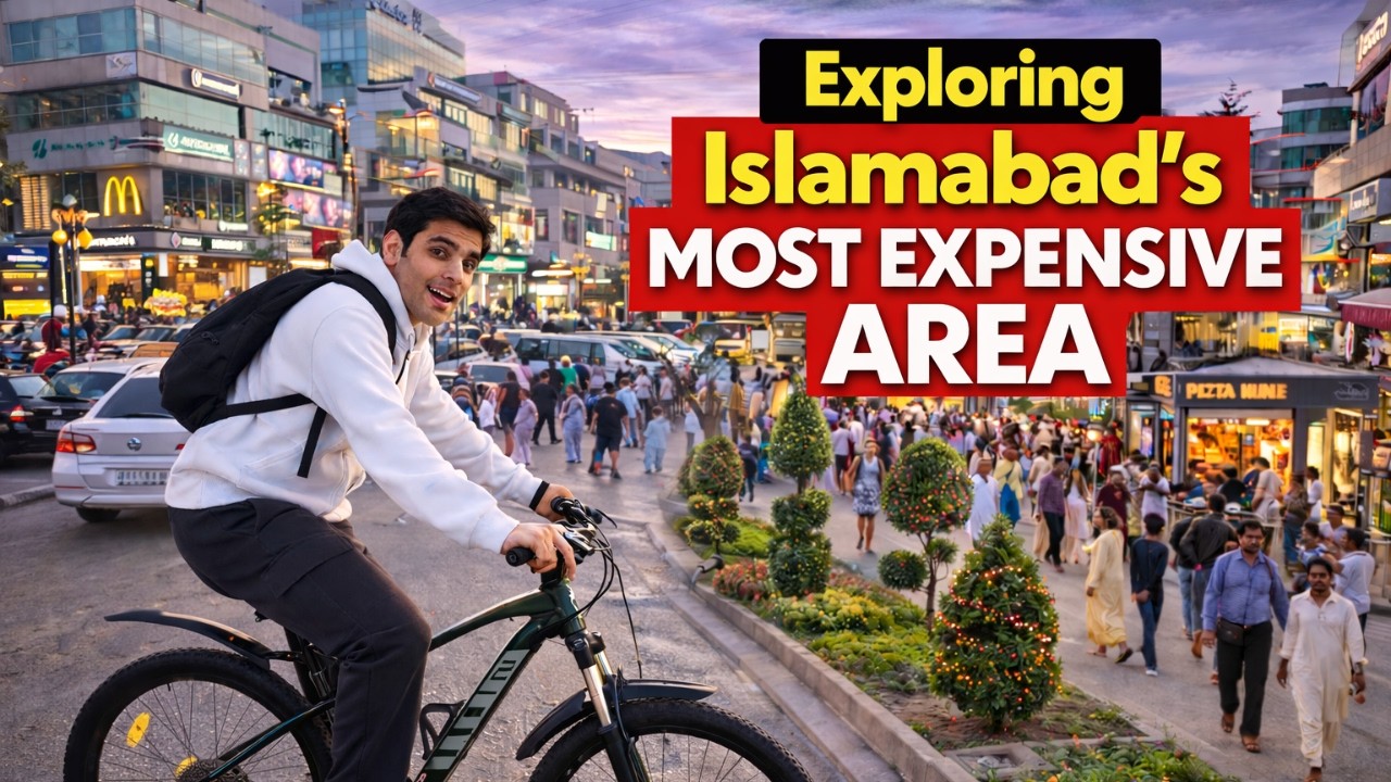 Islamabad's Most Luxurious Sector On Cycle, Day And Night View #F-7Islamabad .