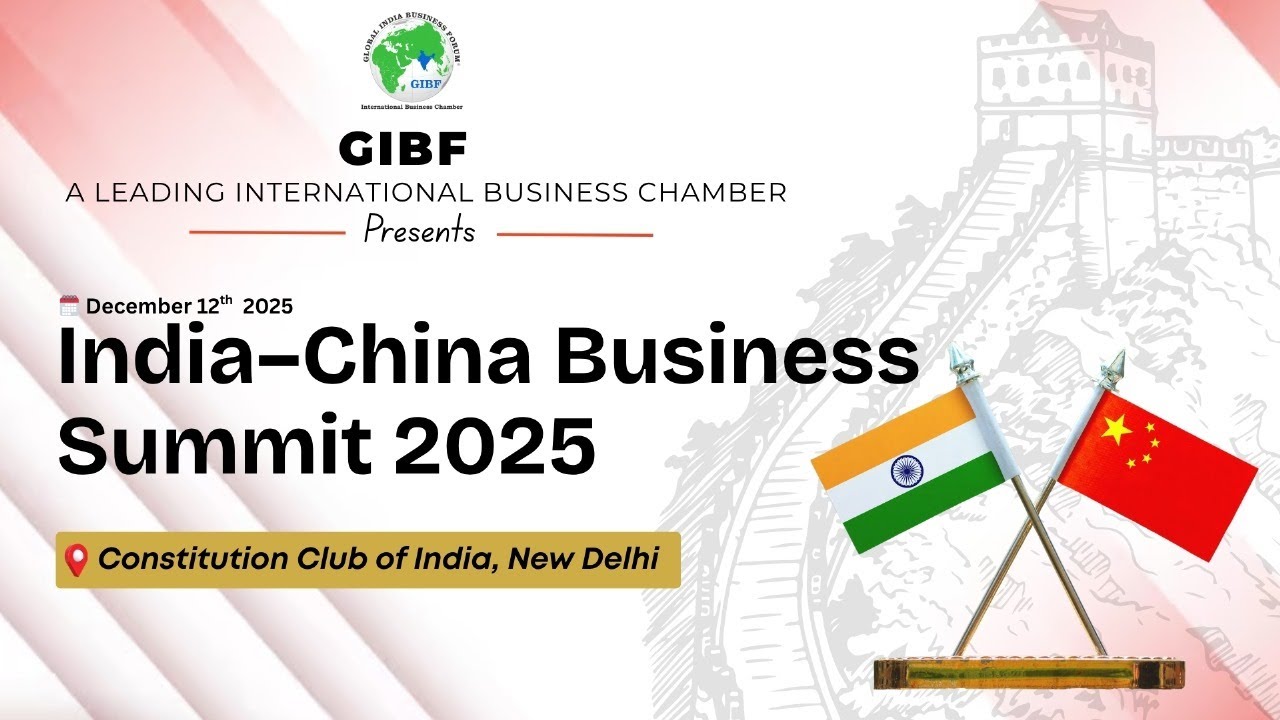 Investment Opportunities at the India-China Business Summit 2025