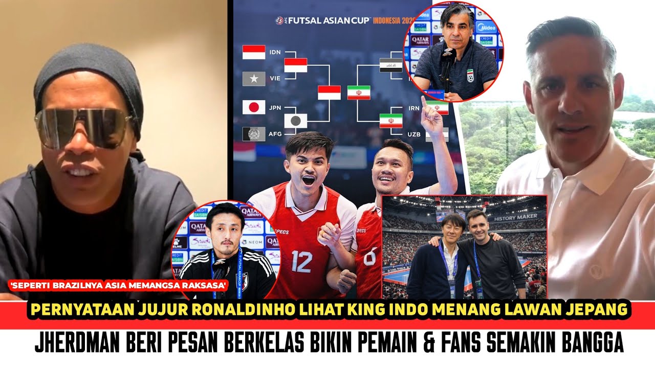 🔥HISTORY MAKER! Pernyataan JUJUR RONALDINHO Bungkam Jepang Fans Bangga~JHerdman: KONSISTEN JUARA!