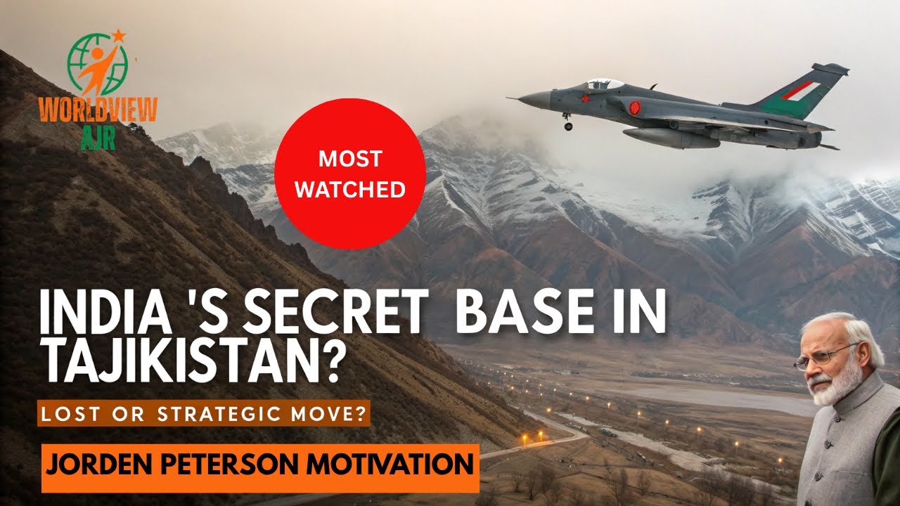 India's Secret Base in Tajikistan Lost or Strategic Move Full Geopolitical Breakdown| JordenPeterson