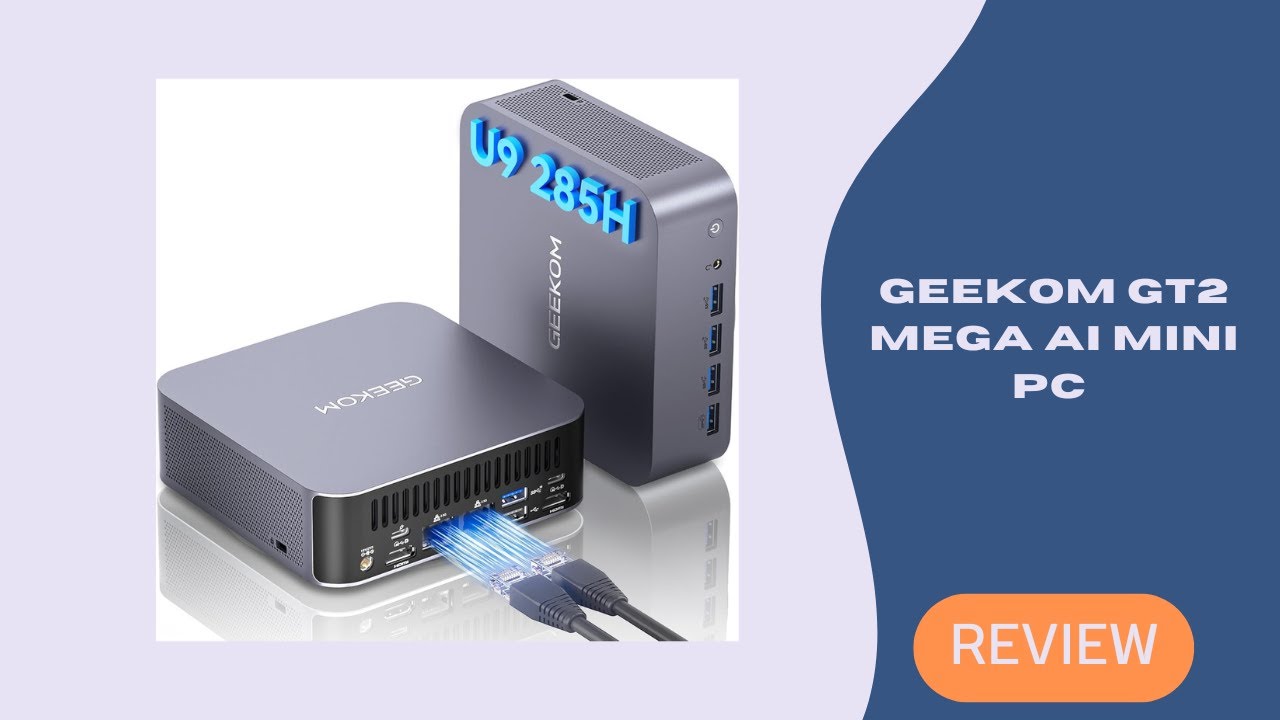 Обзор мини-ПК GEEKOM GT2 Mega AI: мощность Ultra 9, графика Arc 140T, Wi-Fi 7 и USB4