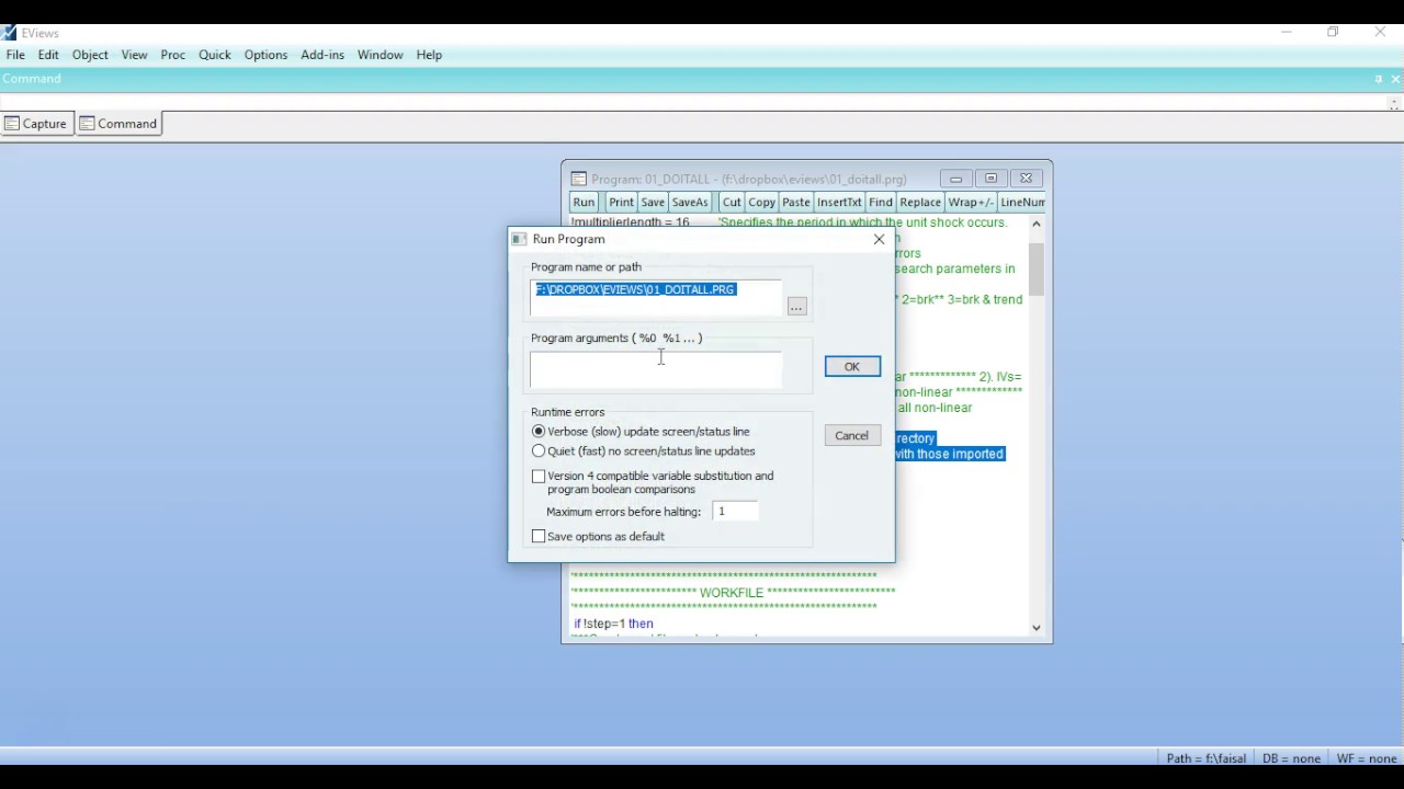 Dynamic Multipliers and NARDL using Eviews