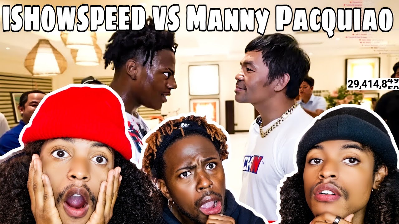 iSHOWSPEED vs. MANNY PACQUIAO | FULL FIGHT (Reaction)