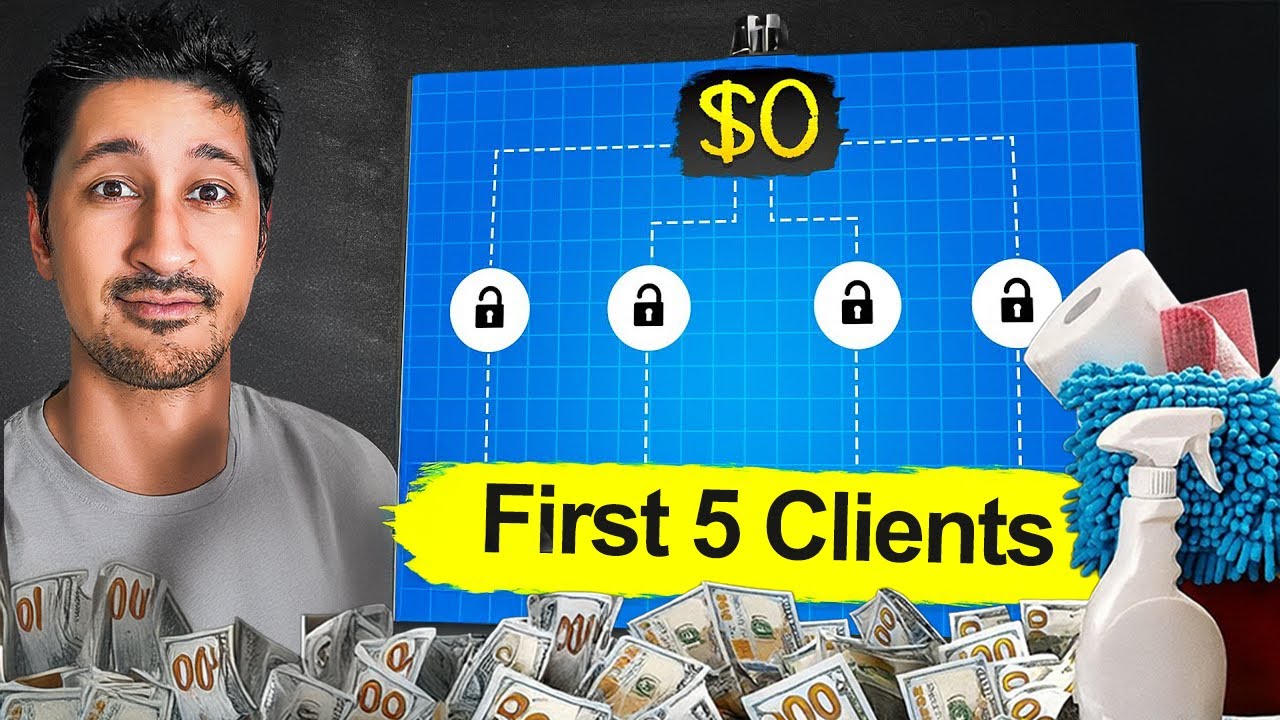 The Best Way to Sign Your First 5 Cleaning Clients in 1 Week
