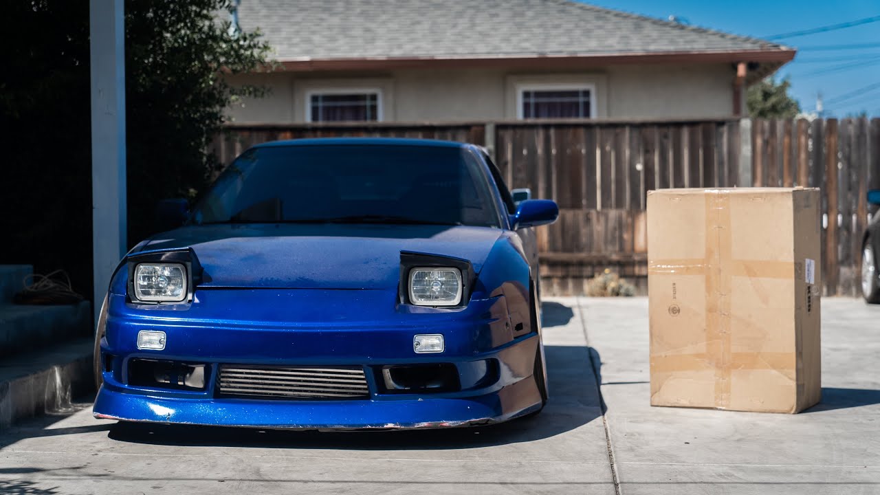 MY NEW UNBREAKABLE BODY KIT FOR THE 240SX!!