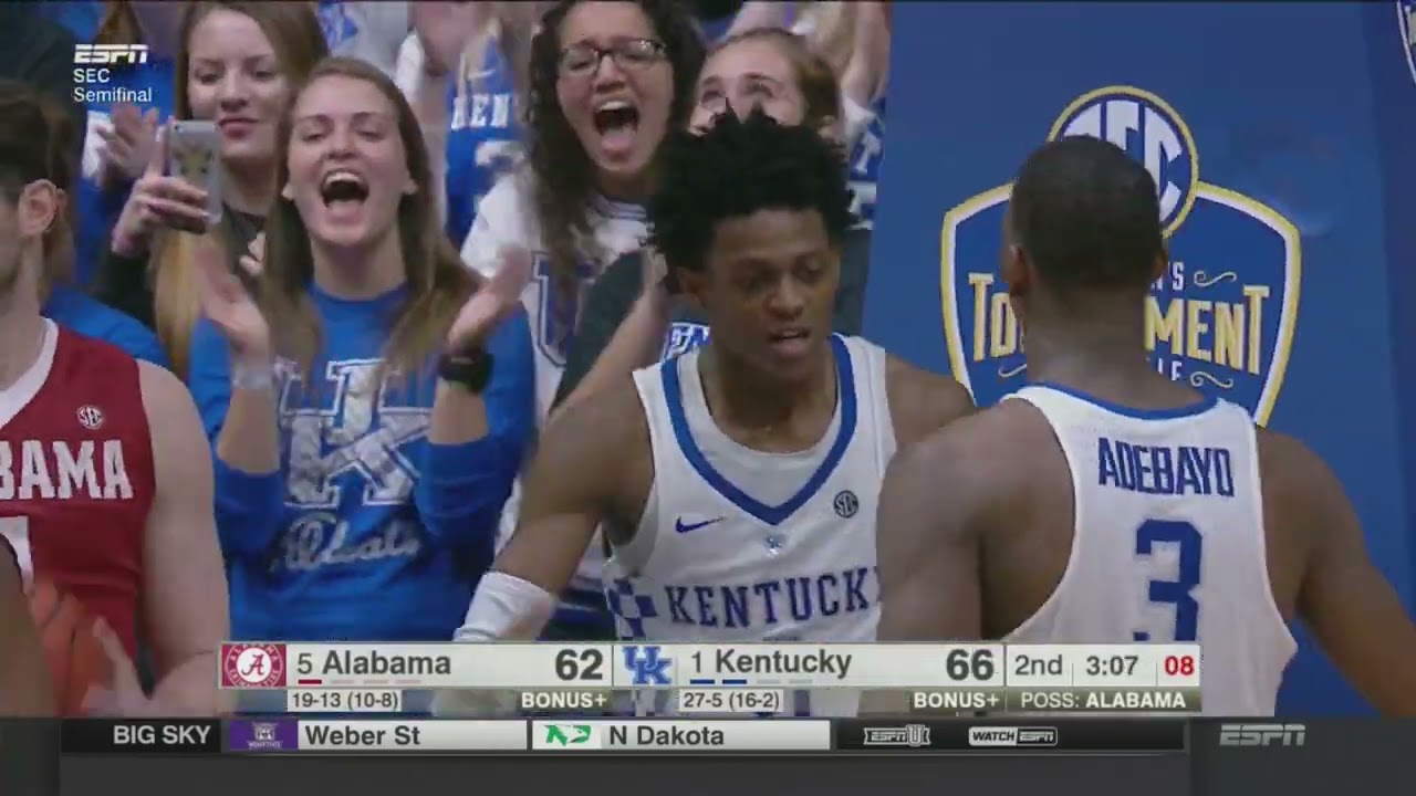 De'Aaron Fox 2016-2017 Season Makes - Kentucky - NCAA