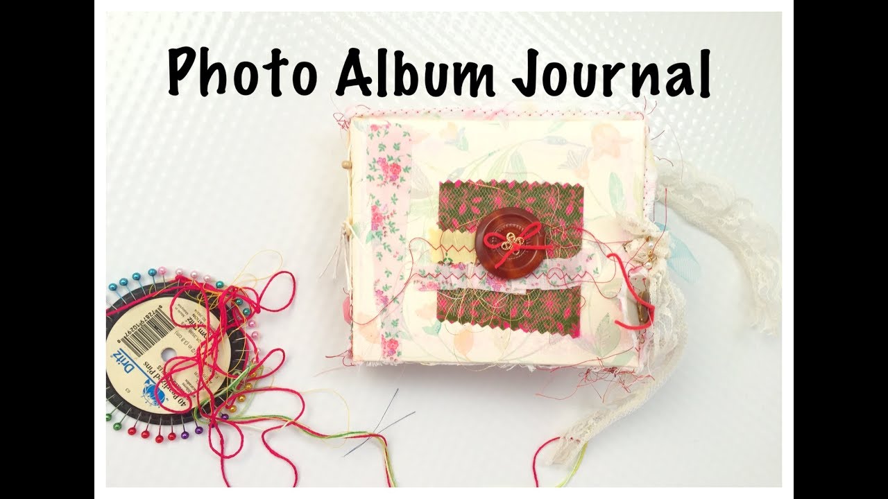 Photo Album Junk Journal: Junk Journal Flip Through: Etsy Update
