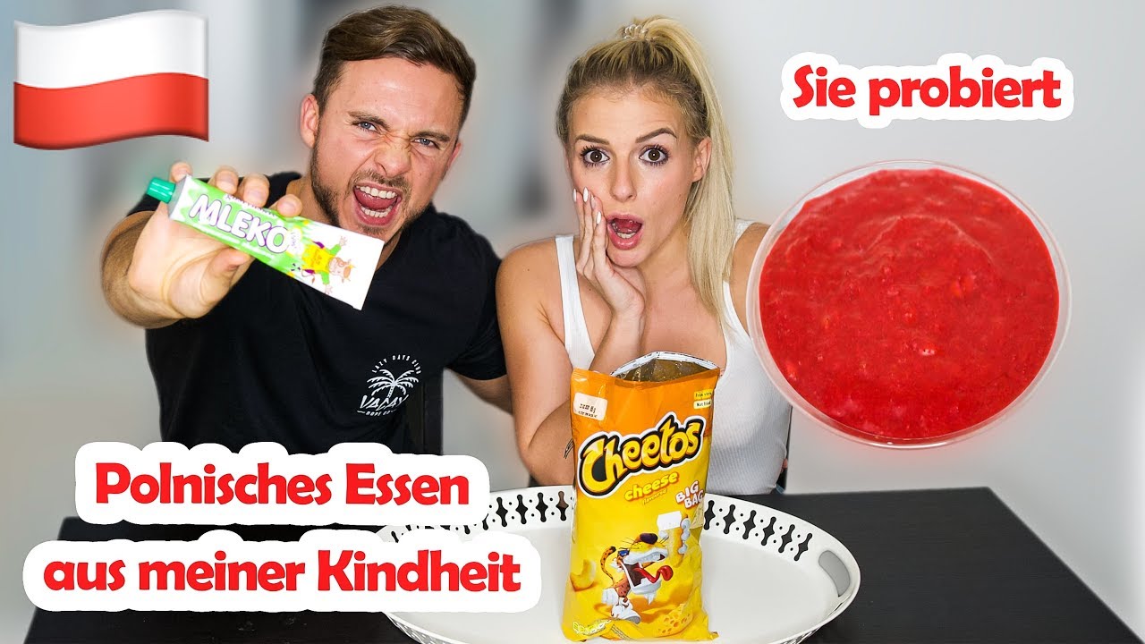Meine deutsche Freundin probiert polnisches Essen aus meiner Kindheit