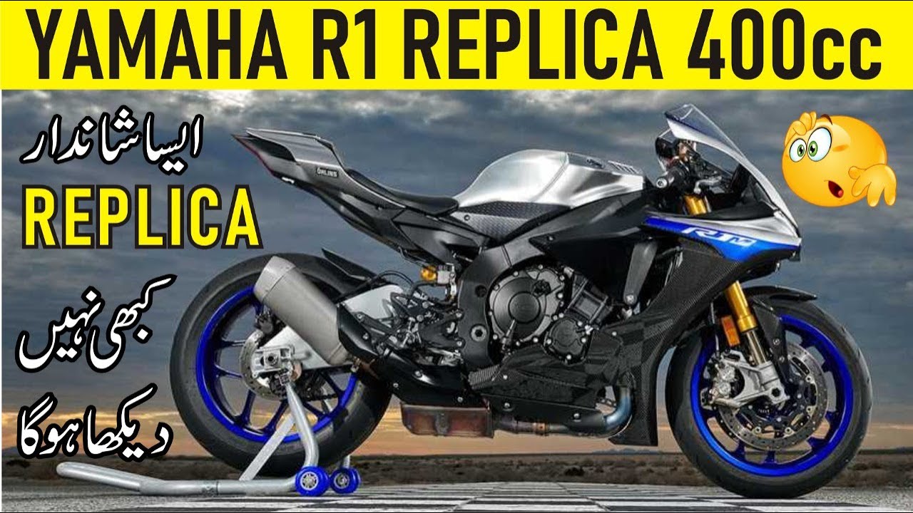 Yamaha R1 Model 2021 Replica 400 Cc Dual Cylinder 🔥