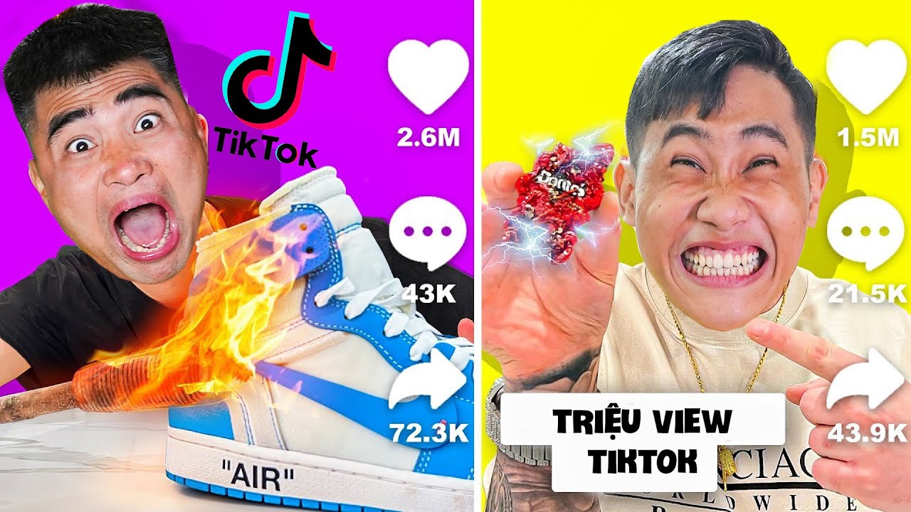Thử Thách Làm Video Triệu View Trên TikTok - 24H Làm Idol  Tiktok | Gấu Đỏ TV